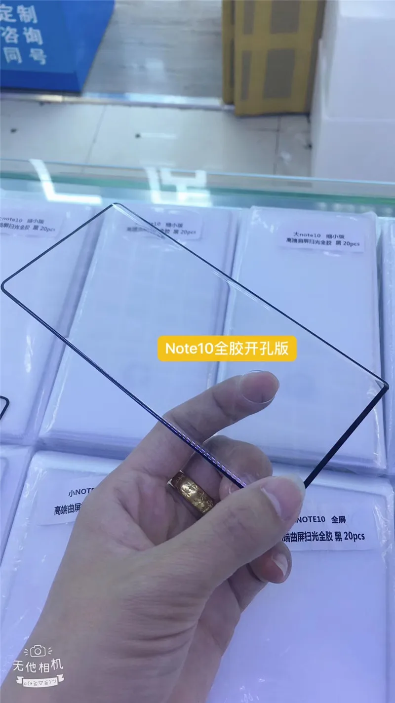 3D изогнутый полный Клей закаленное стекло для samsung Note 10 полностью склеенная стеклянная пленка для Galaxy Note 10pro протектор