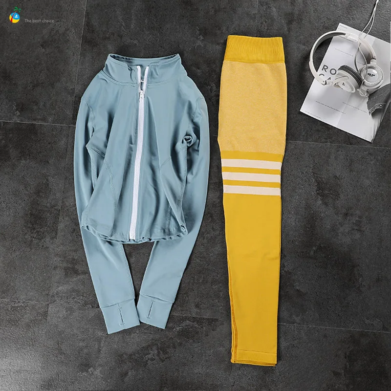 blue yellow 2 pcs