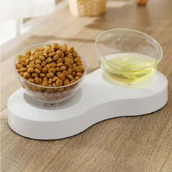 

Non-slip Cat Bowls Double Bowls Adjustable Angle Pet Food And Water Bowls For Cats Dogs Feeders Cat Bowl Pet Supplies 5
