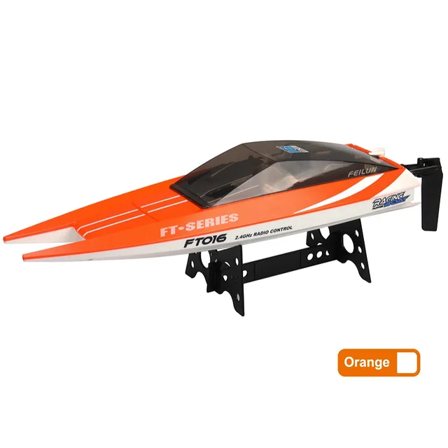 RC Boat HJ806 47cm 2.4G RC Fishing Boat High Speed Boat Water Cooling System Barcos De Pesca Remote Control Boat Toy BA60YKC