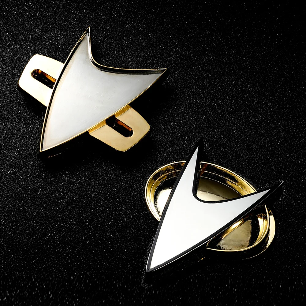 Звезда значок косплея TNG Звездный Флот предприятия значки Pin команда
