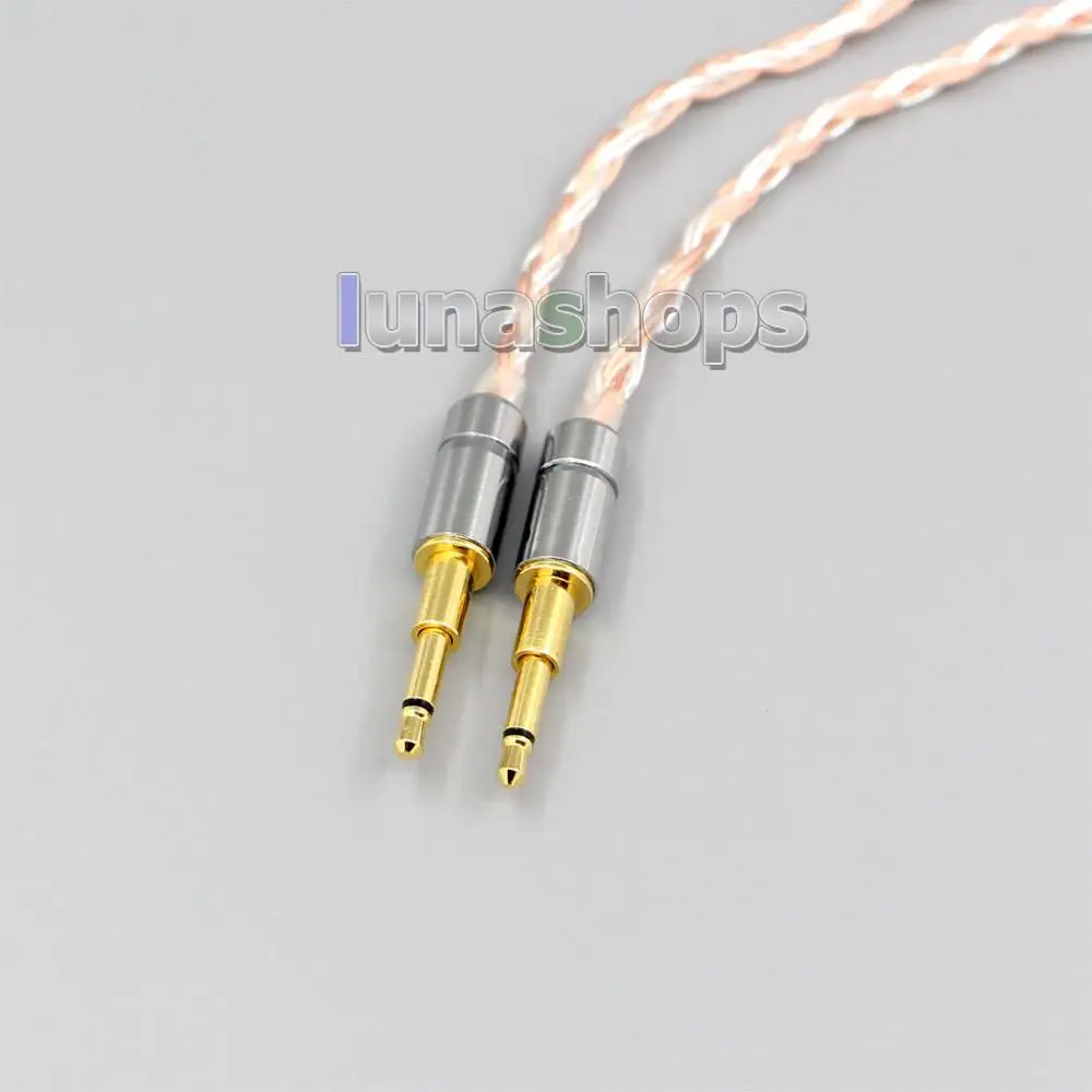 LN006453 2,5 мм 3,5 мм XLR сбалансированный 16 ядерный OCC Серебряный смешанный кабель для наушников Oppo PM-1 PM-2 плоский магнитный
