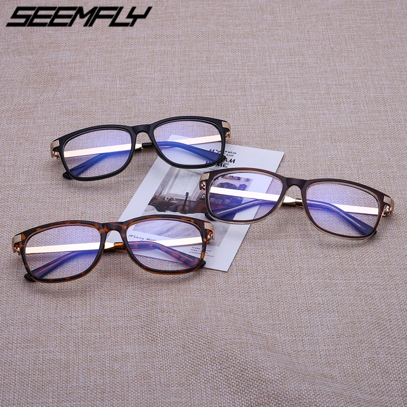 Seemfly, модные, крутые очки, женские, Ретро стиль, Ретро стиль, для чтения, близорукость, очки, оправа, мужские, квадратные очки, оптические, прозрачные очки, Oculos