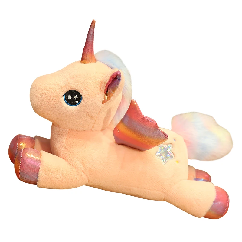 KUY новая популярная плюшевая игрушка Huggable Unicorn мягкие куклы игрушечная Летающая