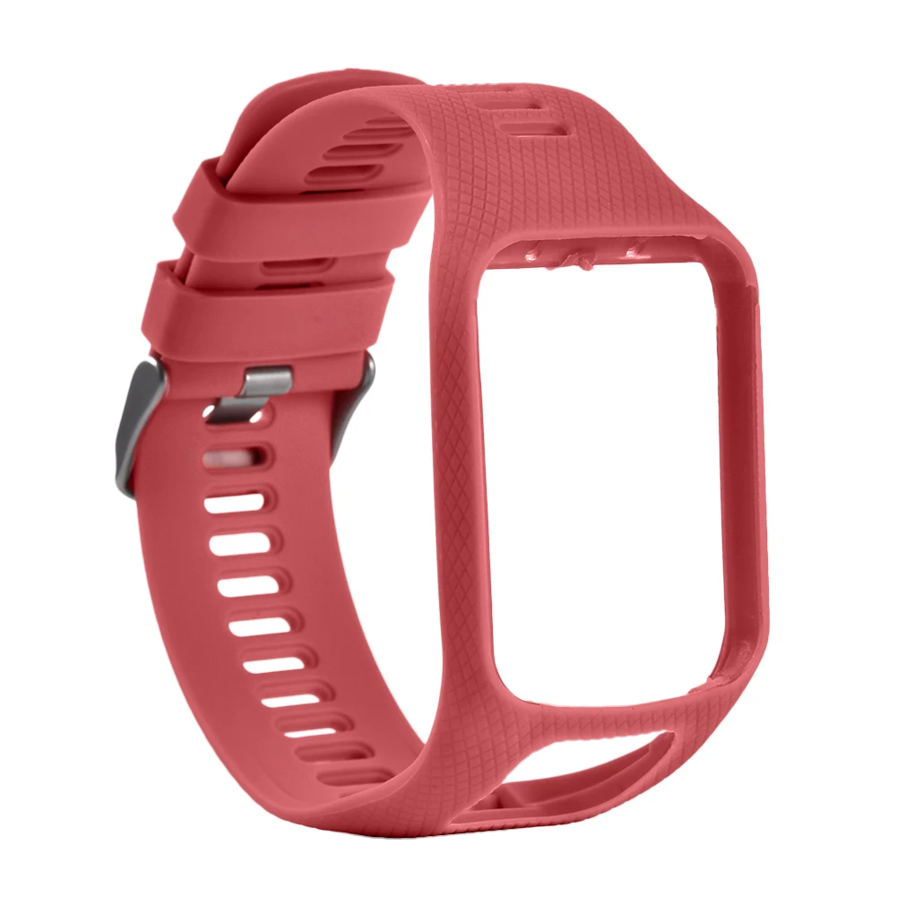 Высококачественные силиконовые сменные наручные часы ремешок для TomTom Runner 2 3 Spark 3 Спортивные часы GPS ремешок для Tomtom 2/3 - Цвет: Option  8