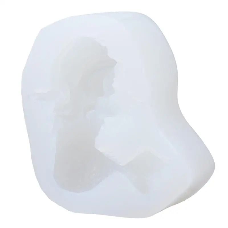 

Translucent Silicone Fat Mermaid Shape Mold DIY Soap Mold Fondant Cake Mold Accessary for Handcraft Making Baking