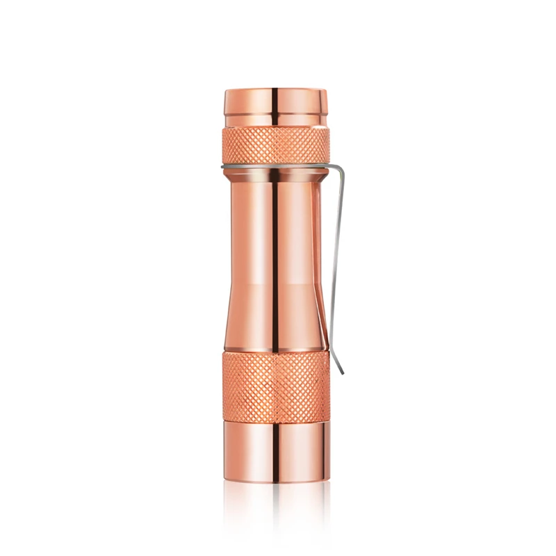 

Lumintop Portable FW3A Copper 2800LM 18650 EDC Flashlight Mini LED Keychain Light for Camping Hunting Bicycle Torch Detector