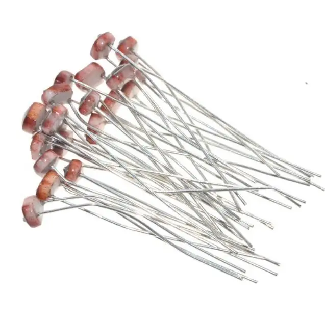 500pcs/bag 3mm CDS light sensor LDR Photoresistance MJ3516 MJ3527 MJ3528 MJ3537 MJ3539 MJ3549