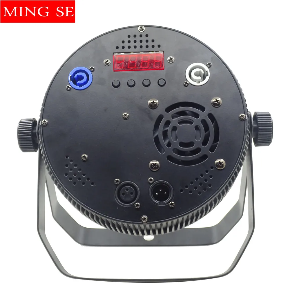 18x18 Вт алюминиевый светодиодный par свет RGBWA UV 6в1 светодиодный плоский панель с DMX512 контролем сценический свет DJ диско осветительная лампа