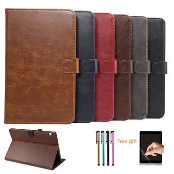 

Luxury Case For Huawei MediaPad T5 10 AGS2-W09/L09/L03/W19 10.1" Cover Funda Tablet PU Leather Stand Shell Capa +Film+Pen