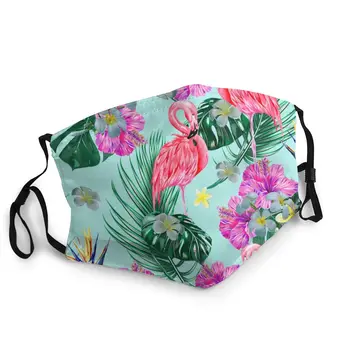 

Flamingo Adult Cycling Wearing Mouth Face Mask Lovely Anti Haze Smog Dust Mask Windproof Protection Mask Respirator Mouth Muffle