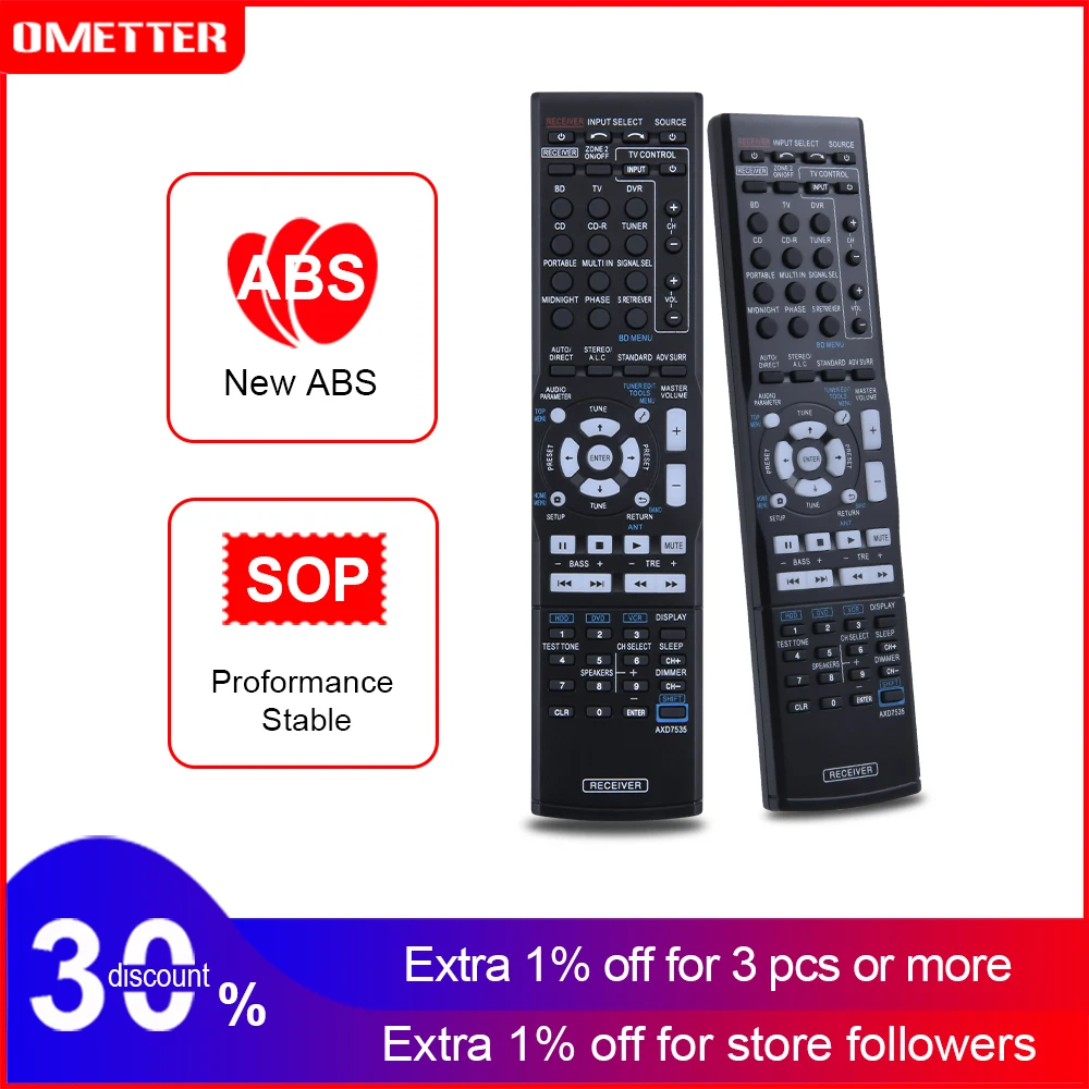 Пульт дистанционного управления для Pioneer emplifier AXD7535 AXD7536 AXD7676 AXD7680 AXD7565 |