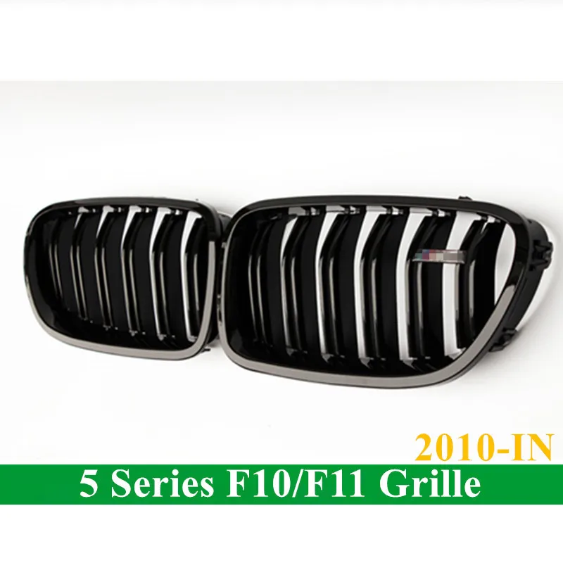 Передняя решетка радиатора F10 M5 Look ABS сетчатые решетки для BMW 5 серии 2010 IN 520i 528i 535i