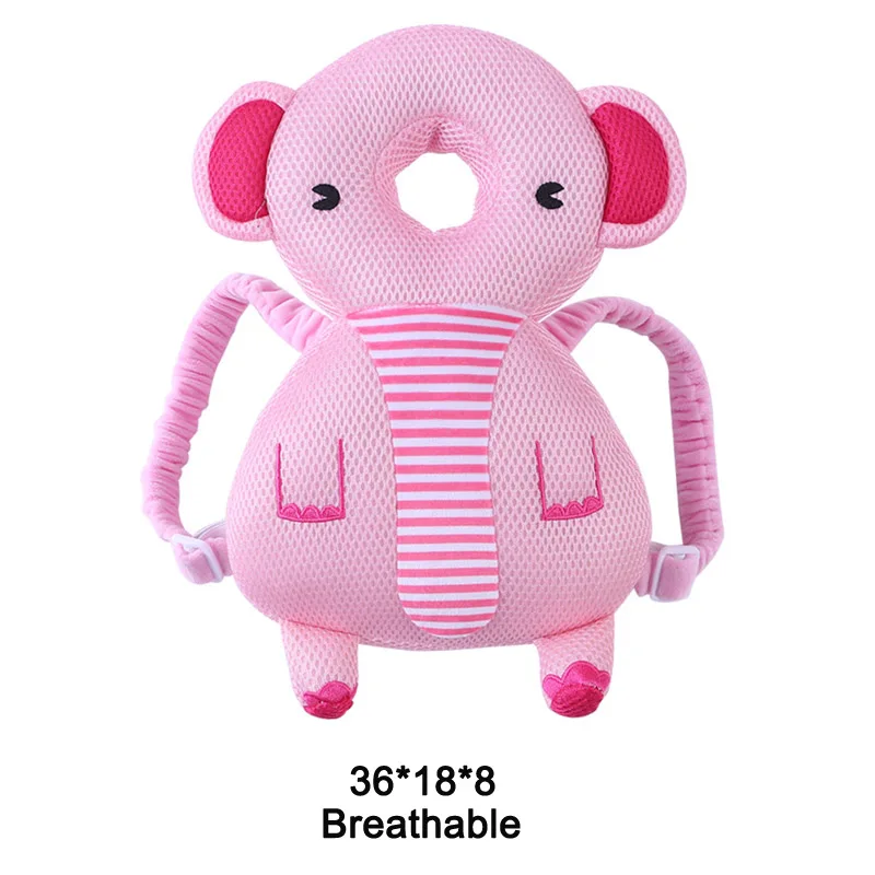 Детская подушка для защиты головы, мультяшная детская подушка против падения, мягкая PP хлопковая детская Защитная Подушка для малышей, безопасный уход за ребенком - Цвет: 15