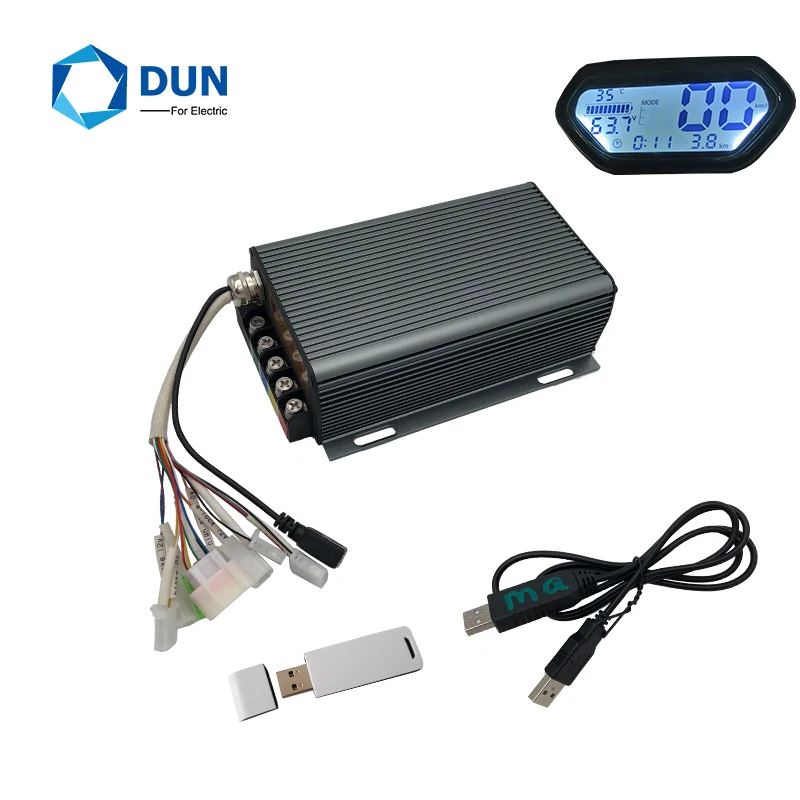 Mqcon Sabvoton SVMC7260 1500W 48V 60V 72V Brushless dc motor controller for QS motor with Bluetooth adapter and lcd display