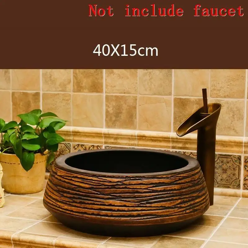 MODEL A Vanity Para Mano Lavatorio Wastafel Evier Umywalka Nablatowa Da Appoggio Lavabo Salle De Bain Pia Cuba Banheiro Bathroom Sink - Цвет: MODEL A