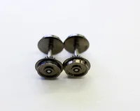 1:87  HO proportional train  wheel  Electric train model universal wheel accessories  6pcs/bag 2