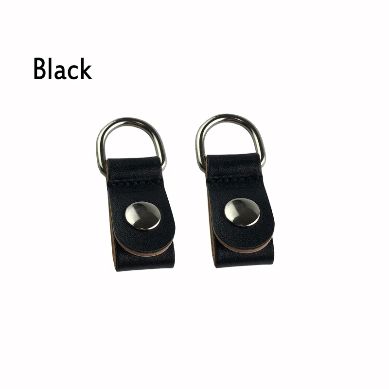 Black 2 шт. матовая застежка-крючок крепление для Obag ручки оценщики для O сумка Omoon светильник женская сумка женская сумочка - Цвет: Black