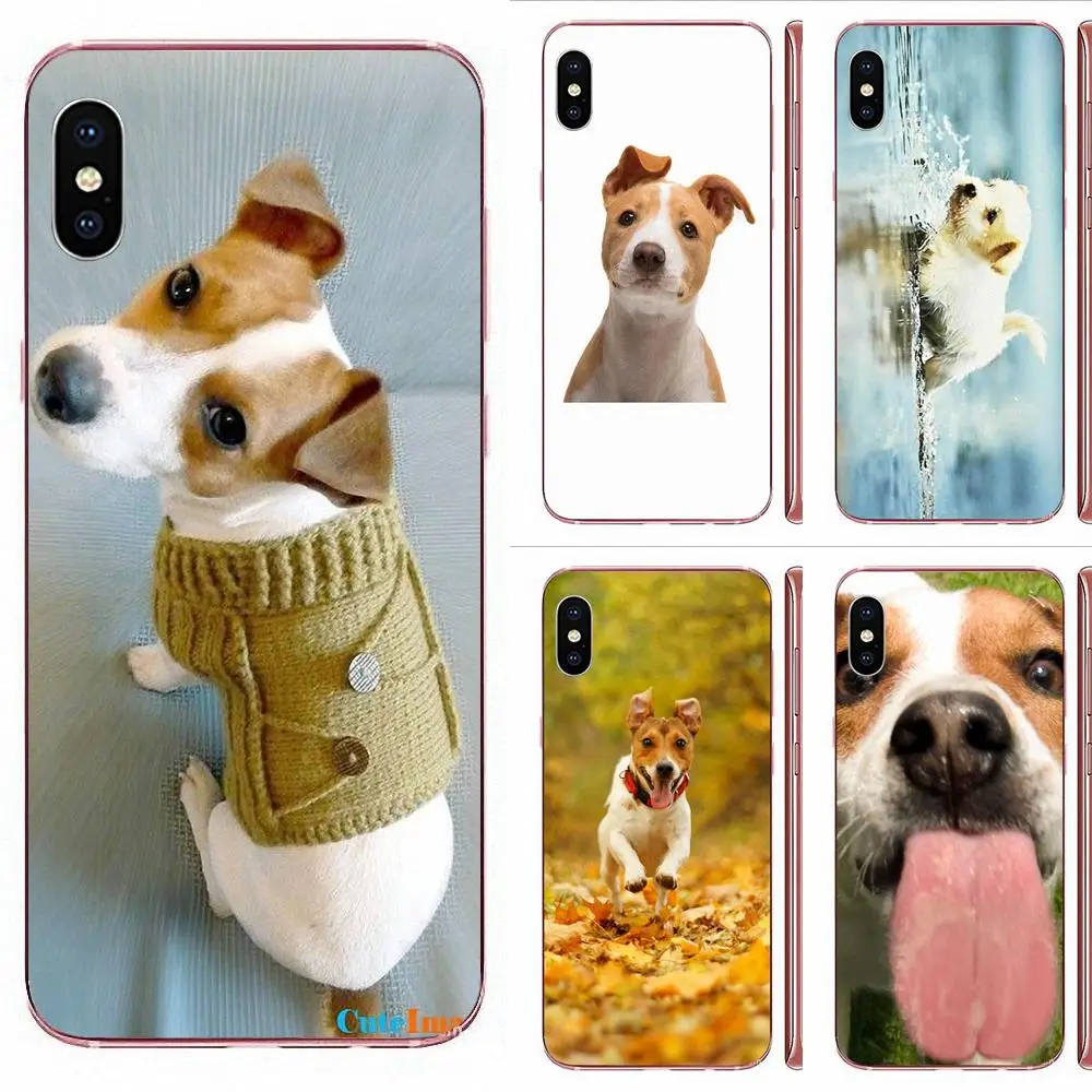 Для Xiaomi CC9 CC9E Mi 3 4 4i 5 5S 6 6X 8 9 SE Play Plus Pro Lite A1 Mix 2 Note чехол Модный Джек Рассел Собака