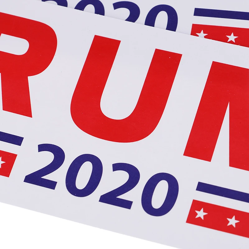 10 шт. Дональд Трамп для президента 2020 бампер кузова автомобиля стикер держать