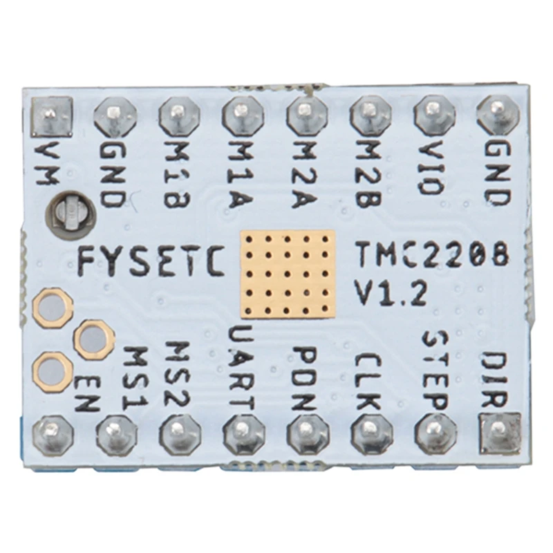 Супер Тихий Tmc2208 V1.2 Stepstick шаговый двигатель драйвер модуль + радиатор для 3D печати материнская плата Aim Vs Tmc2100