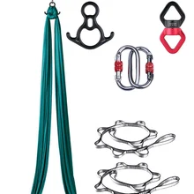 Воздушный Йога Комплект гамака акробатический танец Йога гамак воздушная шелковая ткань Йога качели для дома идеальный подарок для йоги