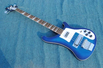 

Electric Guitar, Ricen 4003-4 String Bass Guitar, Blue, Free Shipping