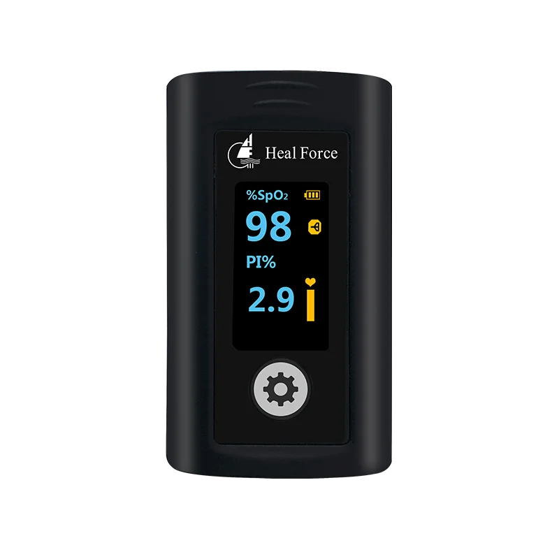 Пульсоксиметр для измерения уровня кислорода в крови с OLED экраном| |