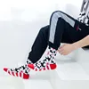 1 pair man socks 2022 combed cotton high quality colorful funny male socks creative crew socks for casual wedding dress ► Photo 2/6