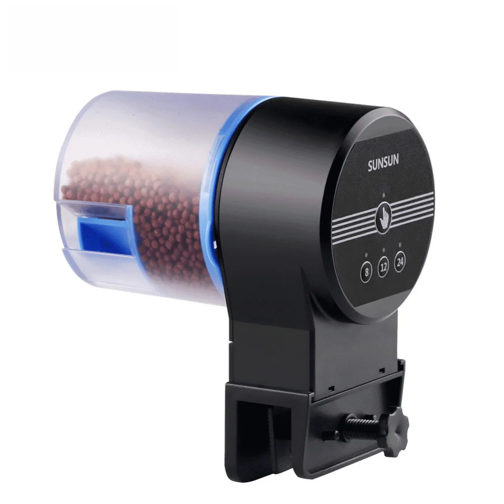 Automatic Feeder Aquarium Goldfish Smart Timing Auto Fish Feeder Timer Food Feeding 8/12/24 hours Timer Feedin