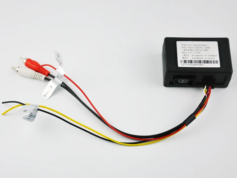 

fiber optics power amplifier (aftermarket android unit adapter)