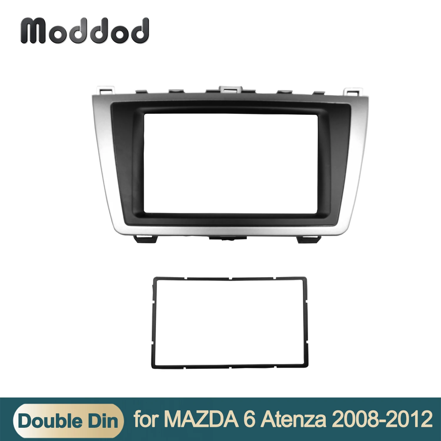 Двойная 2 Din радиопанель для MAZDA 6 Atenza 2008-2012 GPS DVD стереопанель установка крепления