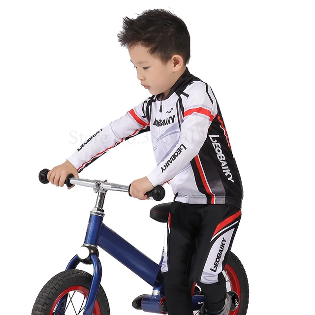 Ropa de Ciclismo profesional para niños y niñas, Conjunto Jersey de manga larga para Maillot reflectante, ropa deportiva - AliExpress Deportes y entretenimiento