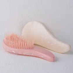 Silicone Head Scalp Massage Brush Comb Hair Marbling Hairdressing Massage Comb Soft Hair Brush Spa Slimming Massage Brush