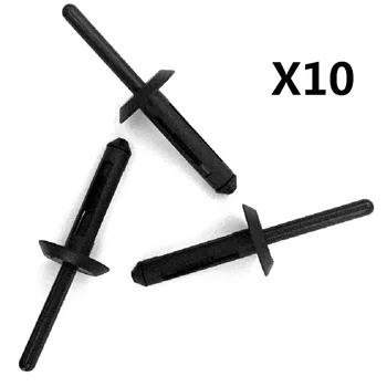 

x10 FOR BMW E90 E91 Z4 E85 E86 X3 X5 X6 BUMPER SKIRT SILL RIVET CLIPS Plastic NEW REPAIR SET OE 51717002953