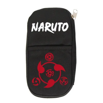 Ботинки в стиле аниме «Naruto Косплэй Холст Карандаш чехол на молнии, с символикой человека-косметическое канцелярских принадлежностей мешок подарка