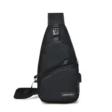 Сумки через плечо для женщин и мужчин, USB зарядное устройство, нагрудные сумки, модная сумка на плечо унисекс, переносная сумка, сумка-тоут, мужская сумка-мессенджер