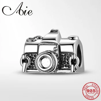

New 925 Sterling Silver Multi-function cassette camera fine beads Fit Original Pandora Charm Bracelet Jewelry making