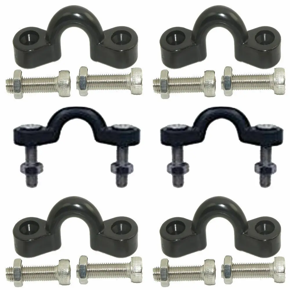 16 Nylon Pad Eye Boat Deck Kayak Fitting canoe deck sailing rigging seakayak Tie | Инструменты