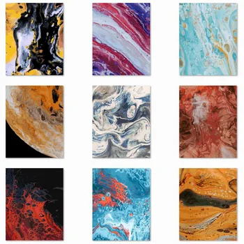 

Cross Border on Behalf of Digital Oil Painting Fluid Paintings Series DIY Oil Painting Coloring Page Fat Manufacturers Direct Se