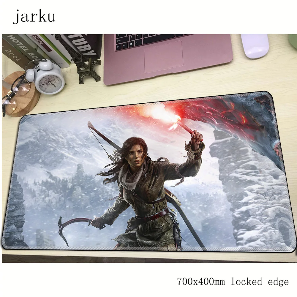 Tomb raider коврик для мыши геймер 700x400 мм notbook коврик для мыши большой игровой коврик для мыши дешевый коврик для мыши Компьютерная настольная мышь