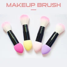Professional Women Makeup Brush Dual-end Brush&Blender Blusher Eye Shadow Lips Make Up Brushes Kit