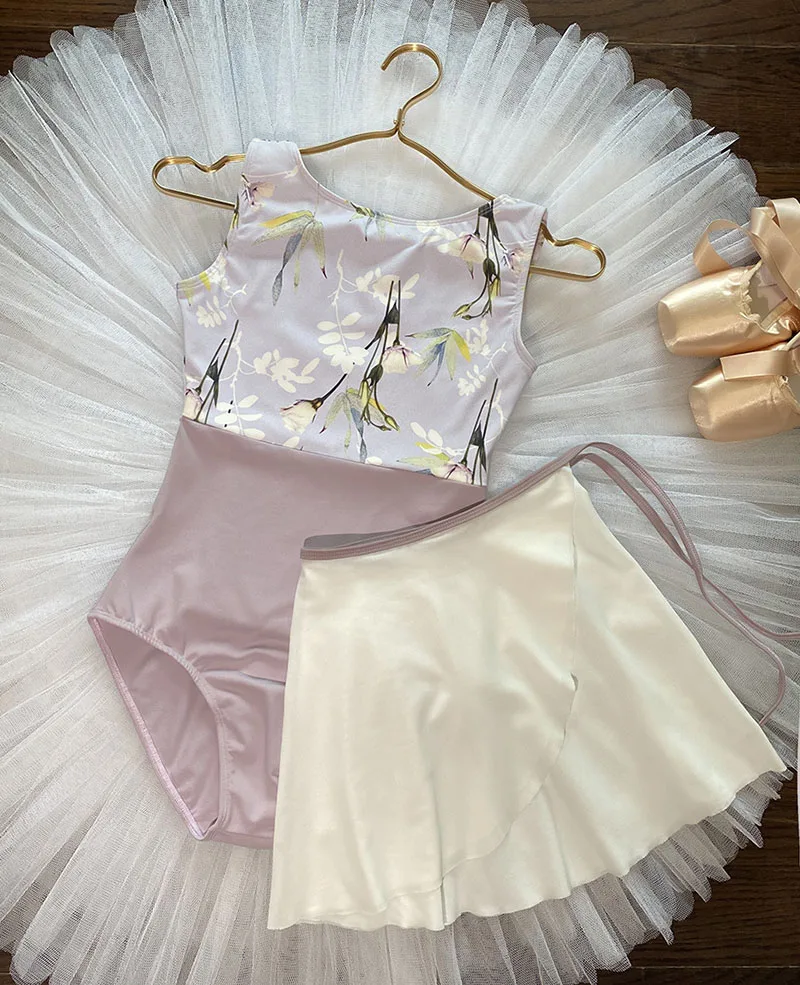 Ballet Dance Skirt New Style Pure Color Chiffon Practice Leotard Small Apron Tutu Adult High Quality Ballet Dress