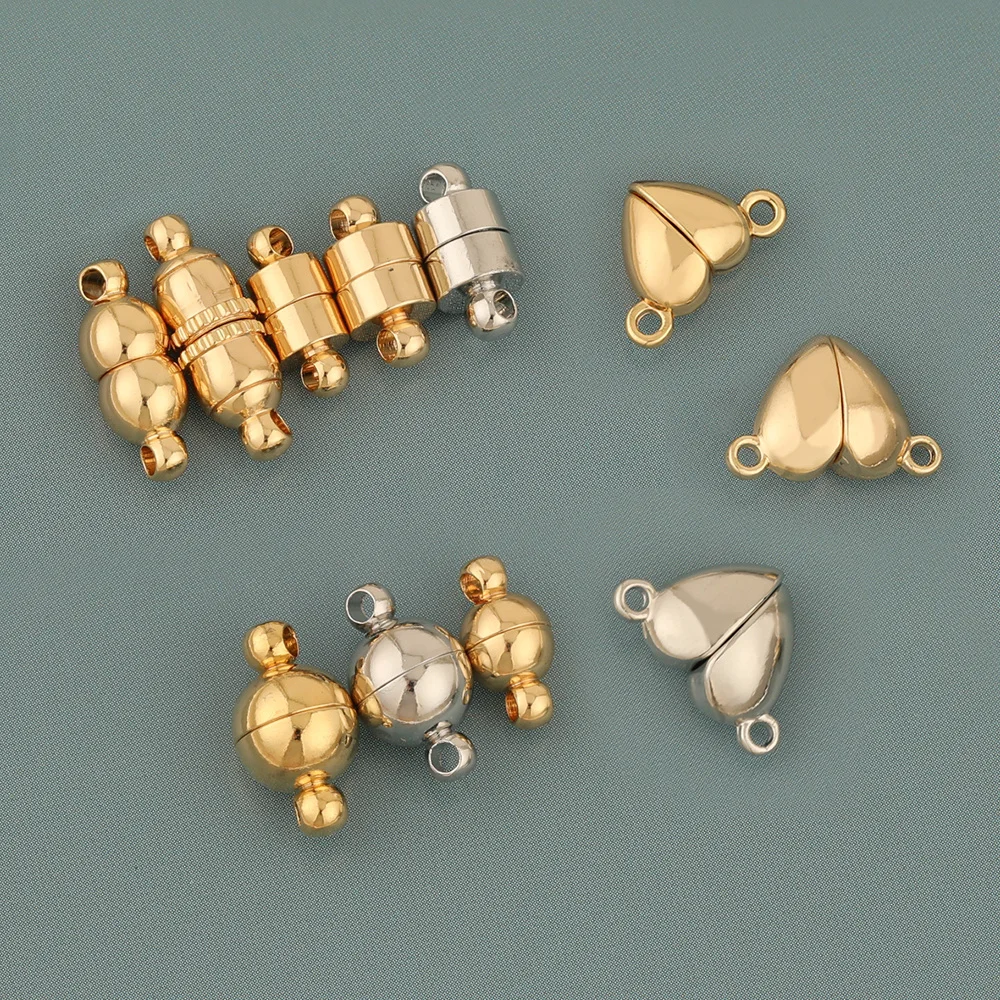 HAOSAW 4Pairs 쥬얼리 액세서리/자석 걸쇠 & 후크/DIY 만들기/커넥..