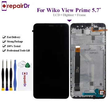 

5.7'' Lcd For Wiko View Prime LCD Display+Touch Screen Assembly For Wiko View Prime Lcd Screen Digitizer