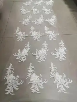 

Fashionable guipure lace fabric soluble lace fabric ZH-11136 for party and wedding