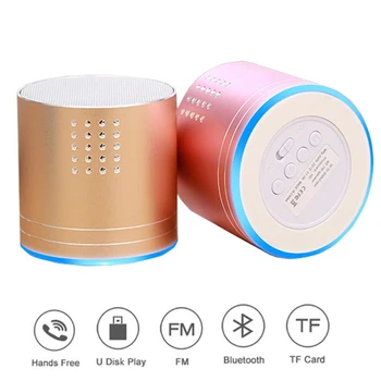 

Mini Portable Bluetooth Speaker Wireless Column Bass Sound Stereo Subwoofer FM Radio Handsfree TF Card USB MP3 Player EY266