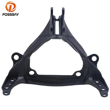 

POSSBAY Black Upper Stay Fairing Cowl Motorcycle Headlight Bracket Cafe Racer Lights For Suzuki GSXR1000 2009 -2012 09 10 11 12