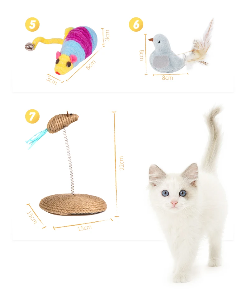 Игрушка Кошка маленькая мышь питомец сизаль игра с кошкой производитель кошачьей мяты маленький питомец молярная подушка Товары для кошек