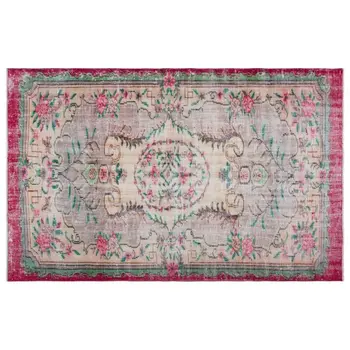 

Handmade Natural Vintage Turkish Area Rug 158x250 Cm-5'2''X8'2''